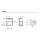 Recuperador de Calor a Lenha G 450 LI (Porta Guilhotina) - Rocal